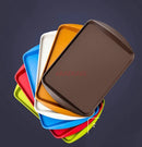 Axyaa Fast Food Tray - Rectangular & Circular Anti-Slip Tray for Cafeteria & Hotel Service