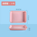 Axyaa Deepening Tray: Multifunctional Plastic Kitchen Deli Dish for Storage and Serving