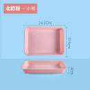 Axyaa Deepening Tray: Multifunctional Plastic Kitchen Deli Dish for Storage and Serving