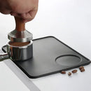 Axyaa Silicone Coffee Tamper Mat for Espresso Tamping Corners