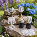 Axyaa Mosaic Flower Light Material Package Handmade Table Lamp