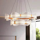 Axyaa LED Chandelier Lighting for Living Room Bedroom Dining Salon Indoor Decor