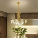 Axyaa Scandinavian Dandelion Chandelier LED Crystal Lighting