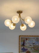 Axya Glass Ball Ceiling Light for Modern Nordic Living Room Dining Study