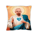 Axyaa Jesus Hip Hop Cushion Cover - Rapper Pillow Case for Home Decor