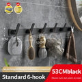 Axyaa Over-the-Door Hooks Storage Shelf - Bathroom Kitchen Wall Hanger Organizer