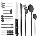 Axyaa Stainless Steel Cutlery Set | Knife, Fork, Spoon - 20 Pcs Tableware Dinnerware