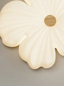 Axya Cream Petal Ceiling Light for Living Room, Bedroom, and Restaurant