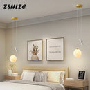 Axyaa Nordic LED Pendant Lights for Bedroom, Living Room & Dining Room