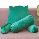 Axyaa Waist Reading Pillow with Armrest - Removable Long Backrest for Maximum Comfort