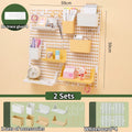 Axyaa Kawaii Dorm Wall Shelf | Study Storage Rack & Organizer - Adhesive Mounted