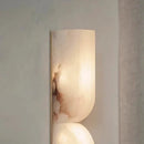 Axyaa Marble LED Wall Lamp: Elegant Art Deco Design for Home, Restaurant & More