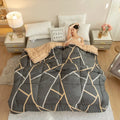Axyaa Winter Microfiber Duvet Comforter - Thick & Washable - Small Queen King Size