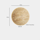 Axyaa LED Wall Lamps: Nordic Minimalism Bedroom & Living Room Light, Yellow Travertine