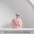 Axyaa Apple Pear Decoration: Simple Ceramic Fruit for Home & Office Décor