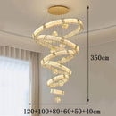 Axyaa Crystal Chandelier Pendant Light for Living Room and Bedroom
