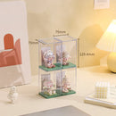 Axyaa Acrylic Mystery Box Doll Display Case for Action Figures & Blind Box Toys