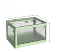Xl Clothes Storage Box Organizer with Lid, Wheels & Stackable Design by Axyaa