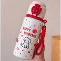 Axyaa Kawaii Christmas Stainless Steel Thermal Water Bottle