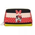 Axyaa Minnie Mouse Leather Makeup Bag: Stylish & Large Capacity Cosmetic Pouch