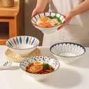 Axyaa Premium Ceramic Ramen Bowl 8" Large Noodle Soup Bowl