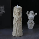 Axyaa Skeleton Lamp: LED Halloween Decor Ghost Couple Party Ornament