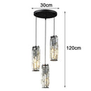 Axyaa Crystal Chandelier Pendant Light for Luxury Living Room and Bedroom