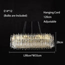 Axyaa Modern Crystal LED Chandeliers in Chrome/Gold for Elegant Decor