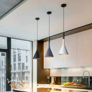 Axyaa Nordic Resin Pendant Light - Modern Minimalist Design E27 Bulb for Bedroom, Dining Room, Bar