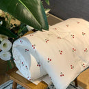 Axyaa Cherry Lyocell Summer Cooling Blanket for Ultimate Comfort