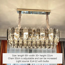 Axyaa Nordic Crystal LED Chandelier for Home Art Decor Lighting