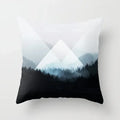 Axyaa Geometric Abstract Polyester Cushion Cover 45x45cm