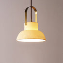 Axyaa Japanese Style Ceramic LED Pendant Lights | Nordic Modern Hanging Light
