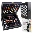 Axyaa Rabbit Head Bottle Opener Set in Chess Board Pattern Gift Box for Holiday Gifting