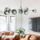 Axyaa Magic Bean Glass Molecular Pendant Light, Modern Creative Personality Lighting