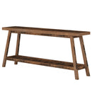 Axyaa Farmhouse Wood Console Table: 70.9" Long Entryway Sofa Table
