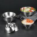 Axyaa Double-layer Insulated Stainless Steel Rice Bowl Multi-size Noodle Bowl
