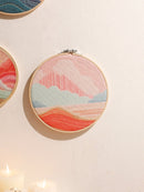 Colorful Bamboo Circle Wall Decorations by Axyaa - Aesthetic Boho Home Crafts