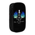 Axyaa Bill Cipher Pencil Case: Kids Stationery School Supplies Pen Box - Large Storage Bag