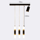 Axyaa Modern Pendant Light Chandelier for Living Room, LED Ceiling Lamp
