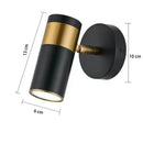Axyaa Nordic Wall Lamp LED Spot Light for Bedroom, Modern Minimalist Design