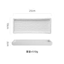 Axyaa Stone Patterned Ceramic Sushi Plate for Molecular Cuisine and Snacks