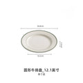 Axyaa High Temp Ceramic Steak Plate – Special Oval Fish Plate for Western Restaurants
