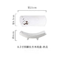 Axyaa Ceramic Tableware Set for Sushi, Hot Pot, Barbecue - Creative and Elegant Hotel Dining.