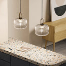 Axyaa Japanese Nordic Pendant Light LED Hanging Lamp for Modern Bedroom