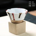 Axyaa Rough Pottery Teacup - Retro Cone Ceramic Coffee Cup - Home Art Decor Mug