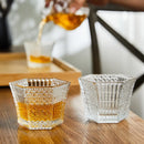 Axyaa Hexagonal Crystal Shot Glass 75ml