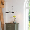 Axyaa Nordic Chandelier: Post-Modern Minimalist Art for Dining Room, Bar, and Villa