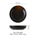 Axyaa Ceramic Deep Plate Salad Soup Dessert Molecular Cuisine Specialty Tableware
