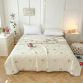 Axyaa Cooling Silk Air Conditioner Quilt - Summer Ice Cream Cool Quilt - Machine Washable